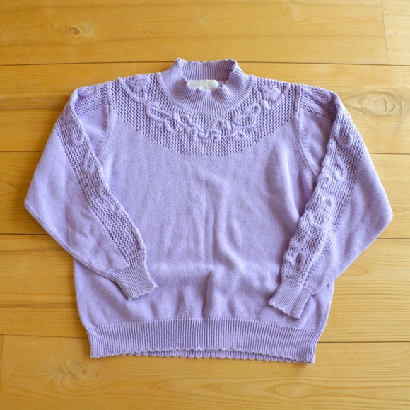 VTG Pastel Grannycore Sweater - Picture 1 of 14